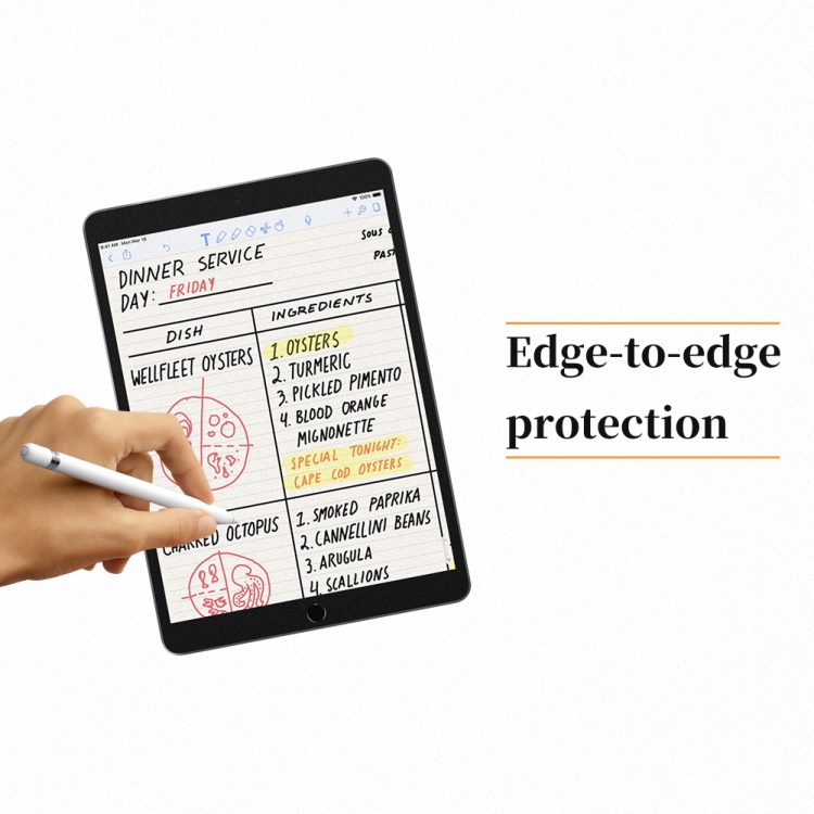 0.19mm AG Paper-like Screen Protector For iPad Air (2019) & Pro 10.5 inch 0.19mm AG Paper-like Screen Protector For iPad Air (2019) & Pro 10.5 inch