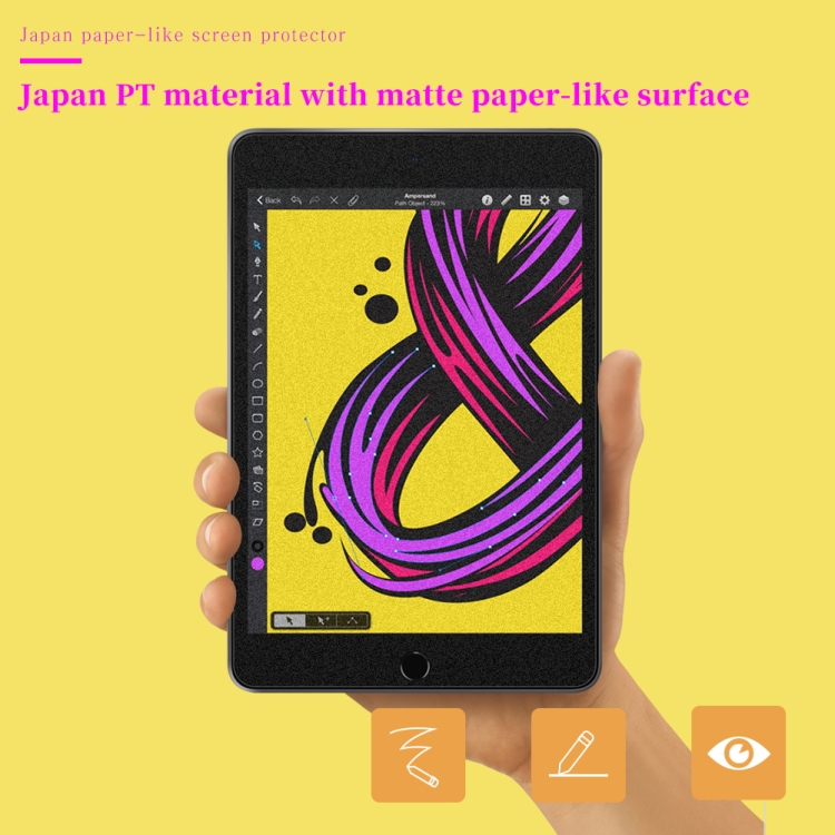 0.19mm AG Paper-like Screen Protector For iPad mini 2019 & 4 0.19mm AG Paper-like Screen Protector For iPad mini 2019 & 4