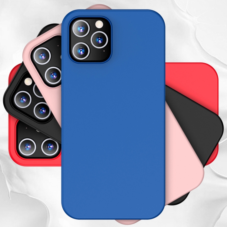 For iPhone 12 mini TOTUDESIGN AA-148 Brilliant Series Shockproof Liquid Silicone Protective Case (Pink)