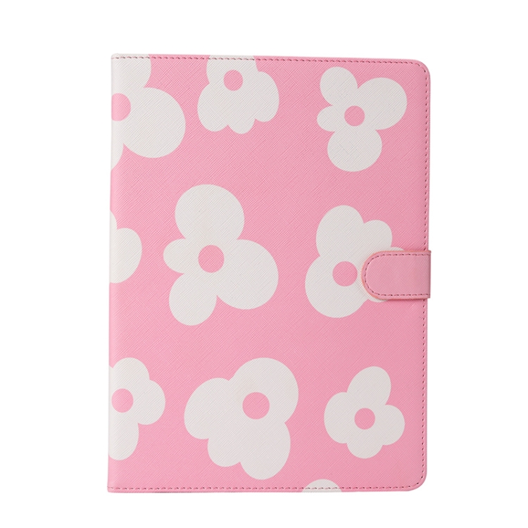Flower Pattern Horizontal Flip Leather Case with Holder & Sleep / Wake-up Function For iPad 9.7 (2018) & (2017)(Pink) Flower Pattern Horizontal Flip Leather Case with Holder & Sleep / Wake-up Function For iPad 9.7 (2018) & (2017)(Pink)