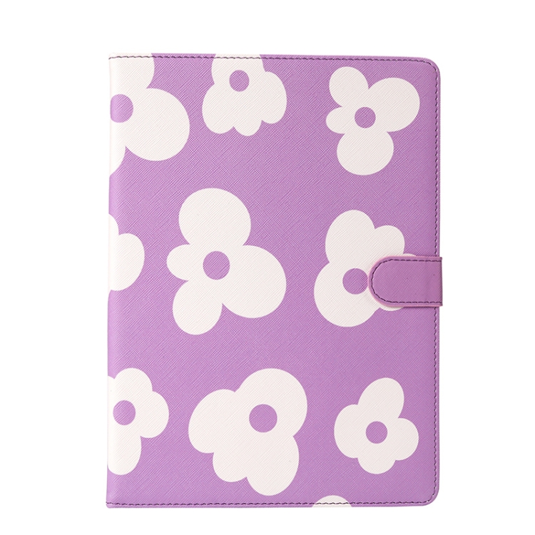 Flower Pattern Horizontal Flip Leather Case with Holder & Sleep / Wake-up Function For iPad mini 2019 & 4(Purple) Flower Pattern Horizontal Flip Leather Case with Holder & Sleep / Wake-up Function For iPad mini 2019 & 4(Purple)