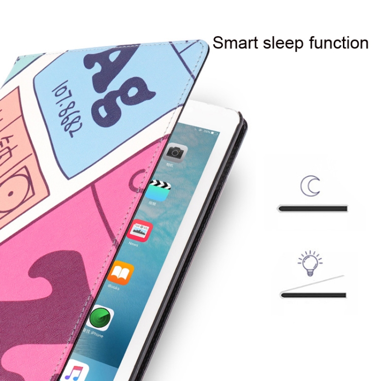 Horizontal Flip Leather Case with Holder & Sleep / Wake-up Function For iPad Pro 10.5 inch & Air 3(Happy) Horizontal Flip Leather Case with Holder & Sleep / Wake-up Function For iPad Pro 10.5 inch & Air 3(Happy)