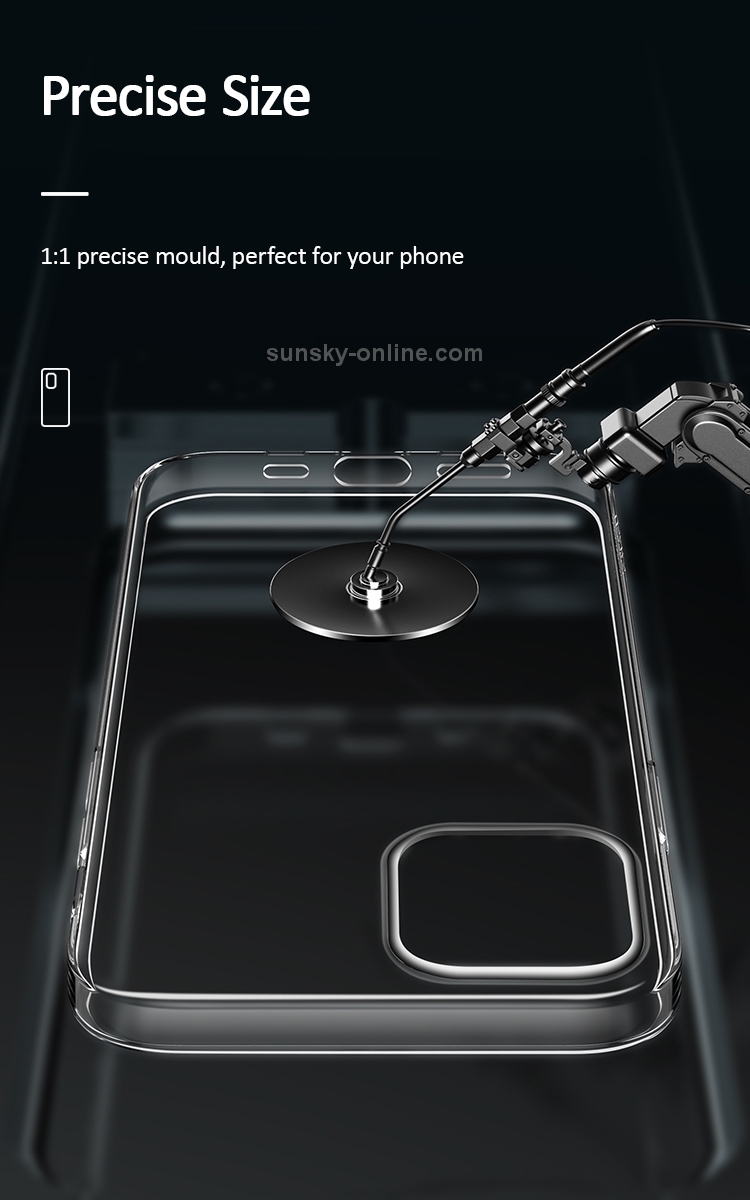 For iPhone 12 mini USAMS US-BH605 Primary Series Shockproof Transparent TPU Protective Case For iPhone 12 mini USAMS US-BH605 Primary Series Shockproof Transparent TPU Protective Case