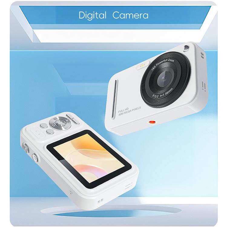 Xmark Camera X5 48MP Digital Camera with 2.4 inch HD Screen and Autofocus(White)