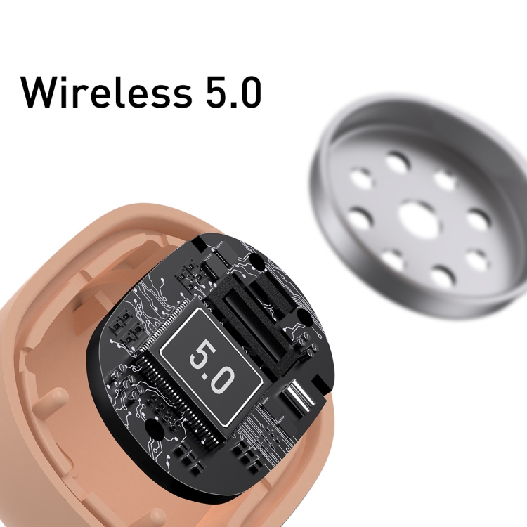 Baseus NGW06-04 Encok TWS Bluetooth 5.0 Wireless Bluetooth Earphone with Charging Box, Support Touch & Double-side Wireless Charging & Infrared In-ear Sensor(Pink) Baseus NGW06-04 Encok TWS Bluetooth 5.0 Wireless Bluetooth Earphone with Charging Box, Support Touch & Double-side Wireless Charging & Infrared In-ear Sensor(Pink)