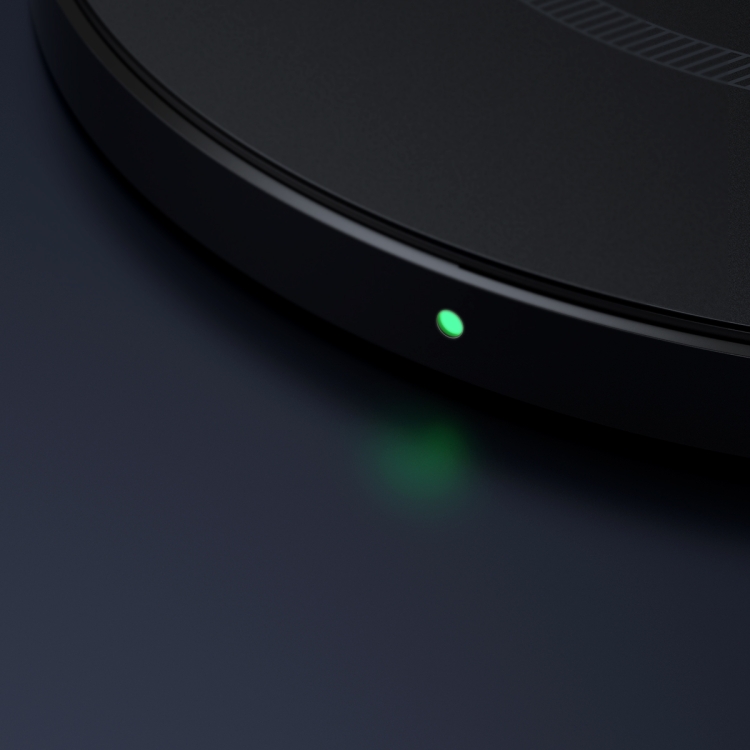 Baseus WXJK-E01 Simple 15W QI Standard Magnetic Wireless Fast Charging Charger for iPhone 12 Series / AirPods Pro(Black) - 4