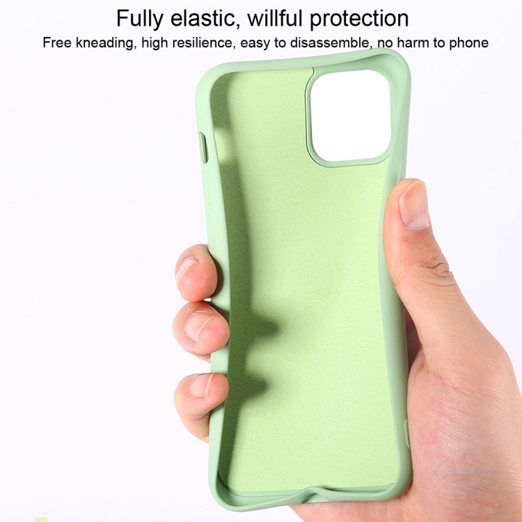 For iPhone 12 Pro Max Solid Color Liquid Silicone Shockproof Full Coverage Protective Case with Ring Holder(Grey) For iPhone 12 Pro Max Solid Color Liquid Silicone Shockproof Full Coverage Protective Case with Ring Holder(Grey)