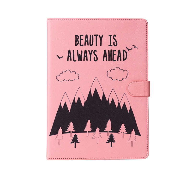 Color Painting PU Leather Horizontal Flip Leather Case with Holder & Sleep / Wake-up Function For iPad 9.7 (2018) & (2017)(Pink) Color Painting PU Leather Horizontal Flip Leather Case with Holder & Sleep / Wake-up Function For iPad 9.7 (2018) & (2017)(Pink)