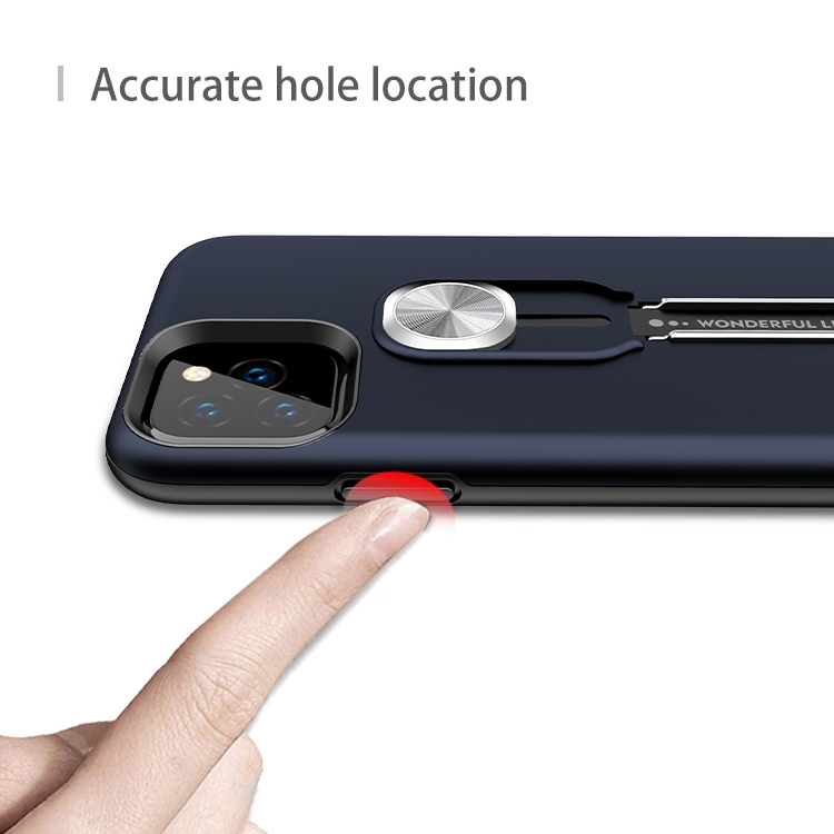 For iPhone 12 Pro Max 2 in 1 Shockproof TPU+PC Case with Ring Holder(Red) For iPhone 12 Pro Max 2 in 1 Shockproof TPU+PC Case with Ring Holder(Red)
