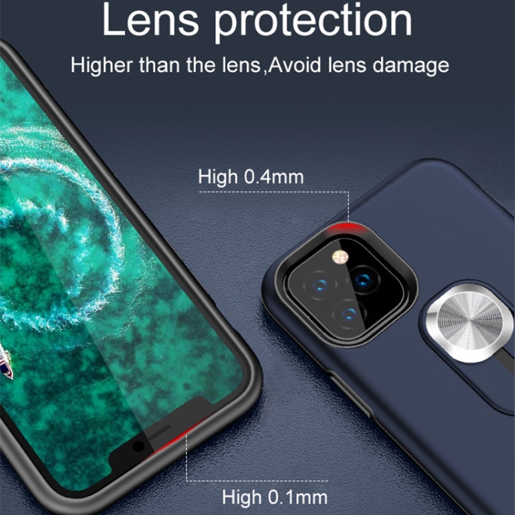 For iPhone 12 Pro Max 2 in 1 Shockproof TPU+PC Case with Ring Holder(Red) For iPhone 12 Pro Max 2 in 1 Shockproof TPU+PC Case with Ring Holder(Red)