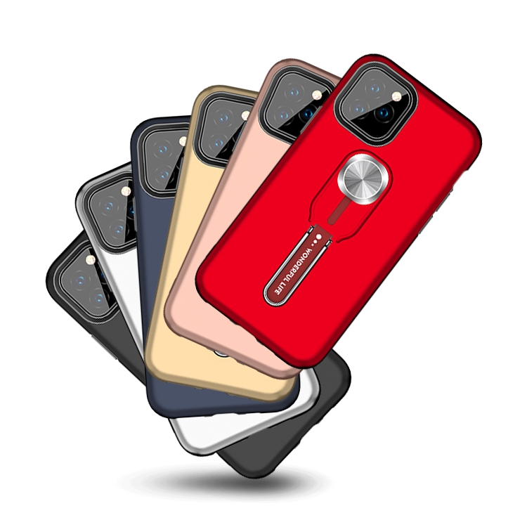 For iPhone 12 Pro Max 2 in 1 Shockproof TPU+PC Case with Ring Holder(Red) For iPhone 12 Pro Max 2 in 1 Shockproof TPU+PC Case with Ring Holder(Red)