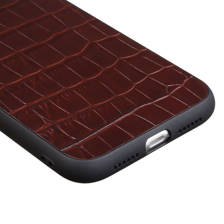 For iPhone 11 Pro Max Crocodile Texture Leather Protective Case (Brown) For iPhone 11 Pro Max Crocodile Texture Leather Protective Case (Brown)
