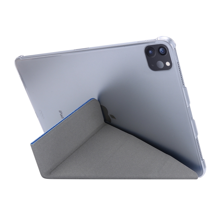 Silk Texture Horizontal Deformation Flip Leather Case with Three-folding Holder For iPad Air 11 2024 / Air 2022 / 2020 10.9(Green) Silk Texture Horizontal Deformation Flip Leather Case with Three-folding Holder For iPad Air 11 2024 / Air 2022 / 2020 10.9(Green)