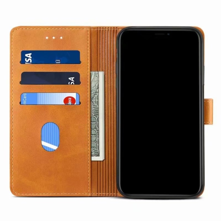 For Galaxy S20 FE GUSSIM Business Style Horizontal Flip Leather Case with Holder & Card Slots & Wallet(Khaki) For Galaxy S20 FE GUSSIM Business Style Horizontal Flip Leather Case with Holder & Card Slots & Wallet(Khaki)