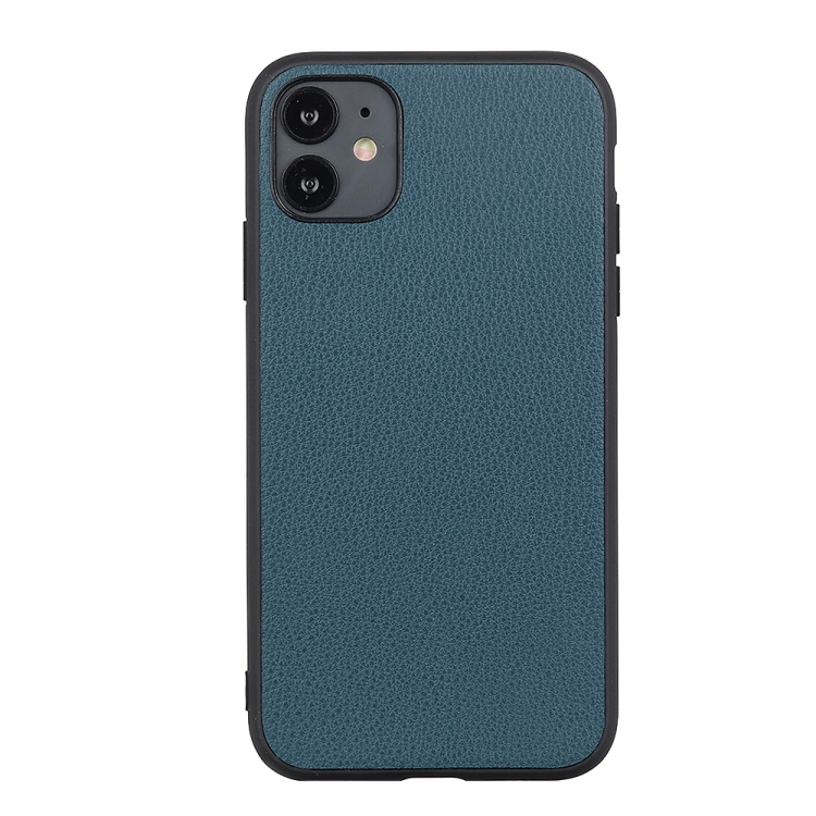 For iPhone 11 Pro Bead Texture Genuine Leather Protective Case (Green) For iPhone 11 Pro Bead Texture Genuine Leather Protective Case (Green)