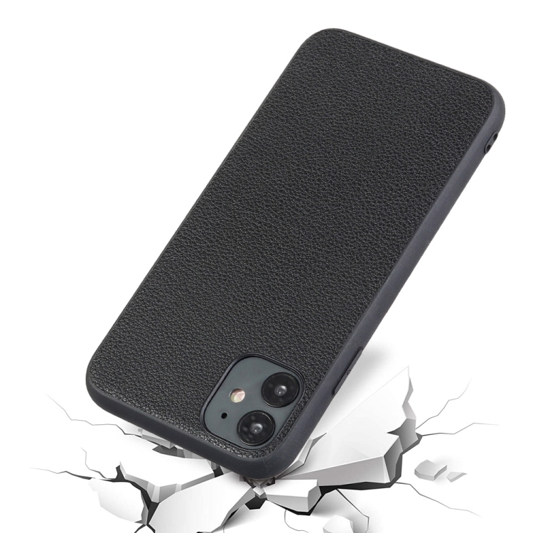 For iPhone 11 Pro Bead Texture Genuine Leather Protective Case (Green) For iPhone 11 Pro Bead Texture Genuine Leather Protective Case (Green)