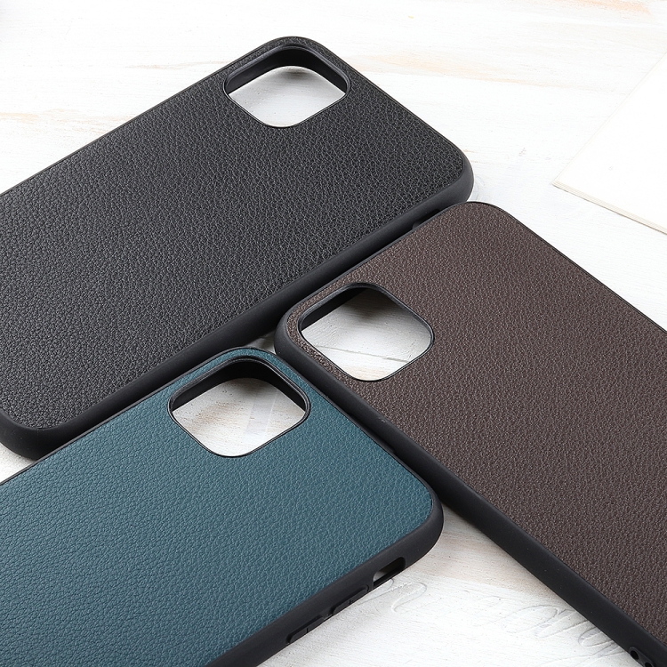 For iPhone 11 Pro Bead Texture Genuine Leather Protective Case (Green) For iPhone 11 Pro Bead Texture Genuine Leather Protective Case (Green)