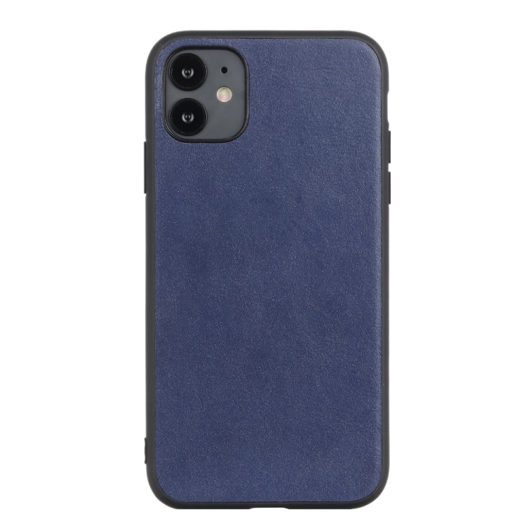 For iPhone 11 Pro Turtle Crack Texture Genuine Leather Protective Case (Blue) For iPhone 11 Pro Turtle Crack Texture Genuine Leather Protective Case (Blue)