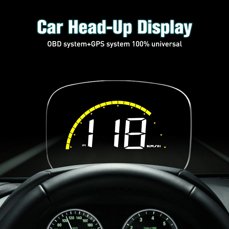 C700S OBD2 + GPS Modo Coche HUD Head-up Display Alarma de falla - 2