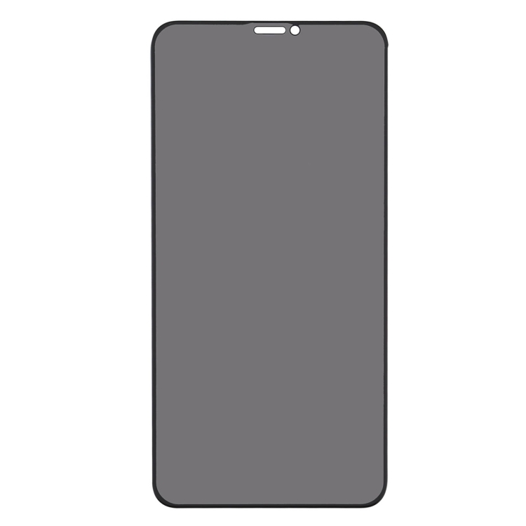 For iPhone XS Max Anti-peeping Plasma Oil Coated High Aluminum Wear-resistant Tempered Glass Film For iPhone XS Max Anti-peeping Plasma Oil Coated High Aluminum Wear-resistant Tempered Glass Film