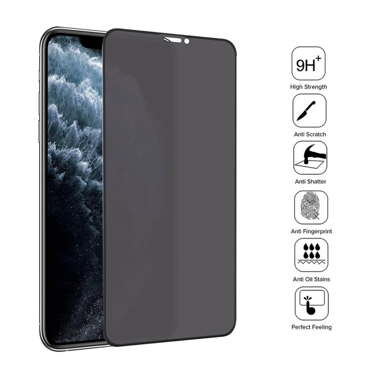 25 PCS Anti-peeping Plasma Oil Coated High Aluminum Wear-resistant Tempered Glass Film For iPhone 11 Pro Max 25 PCS Anti-peeping Plasma Oil Coated High Aluminum Wear-resistant Tempered Glass Film For iPhone 11 Pro Max