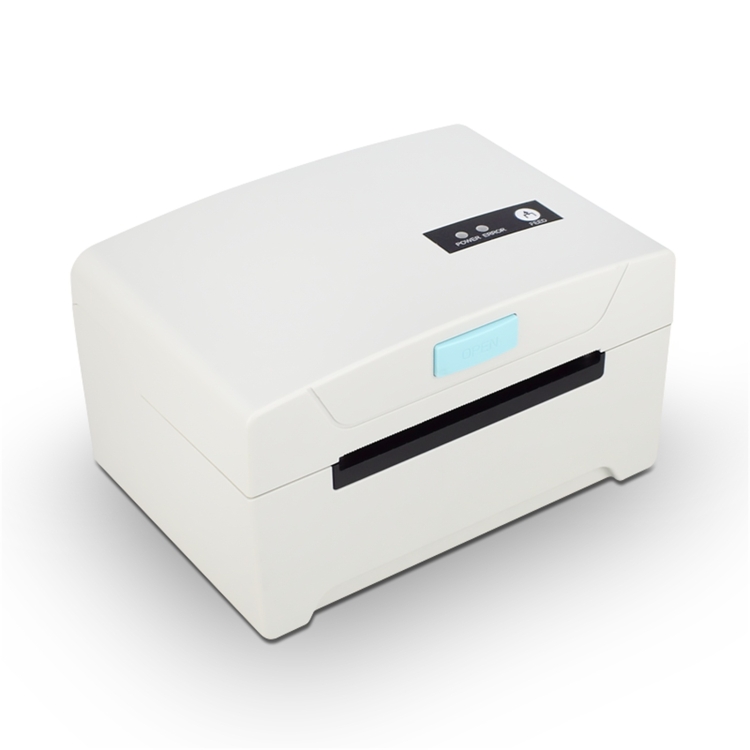 ZJ-8600 76x130 Impresora de etiquetas de factura exprés de hoja de ruta de papel individual, versión USB + Bluetooth, enchufe de la UE - B2