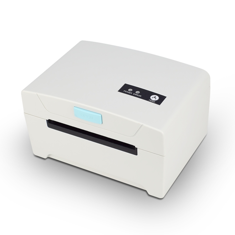 ZJ-8600 76x130 Impresora de etiquetas de factura exprés de hoja de ruta de papel único, versión USB + Bluetooth, enchufe de EE. UU. - B1