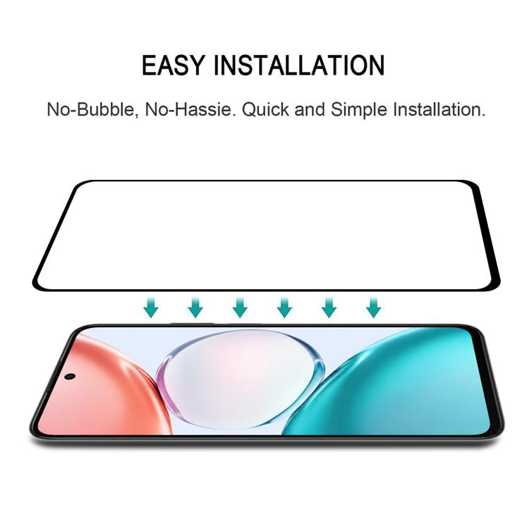For Honor Play 70m Plus 25pcs High Aluminum Full Screen Silk Printing Tempered Glass Film