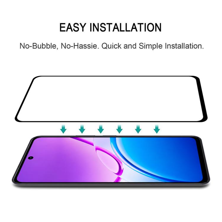 For vivo Y31s 5G 2026 25pcs High Aluminum Full Screen Silk Printing Tempered Glass Film