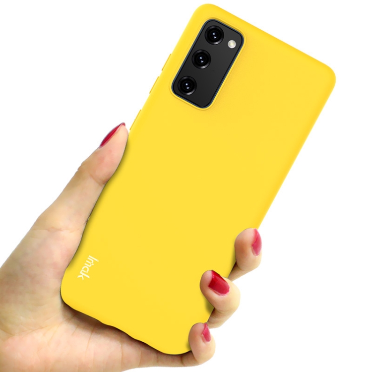 For Samsung Galaxy S20 FE IMAK UC-2 Series Shockproof Full Coverage Soft TPU Case(Yellow) For Samsung Galaxy S20 FE IMAK UC-2 Series Shockproof Full Coverage Soft TPU Case(Yellow)