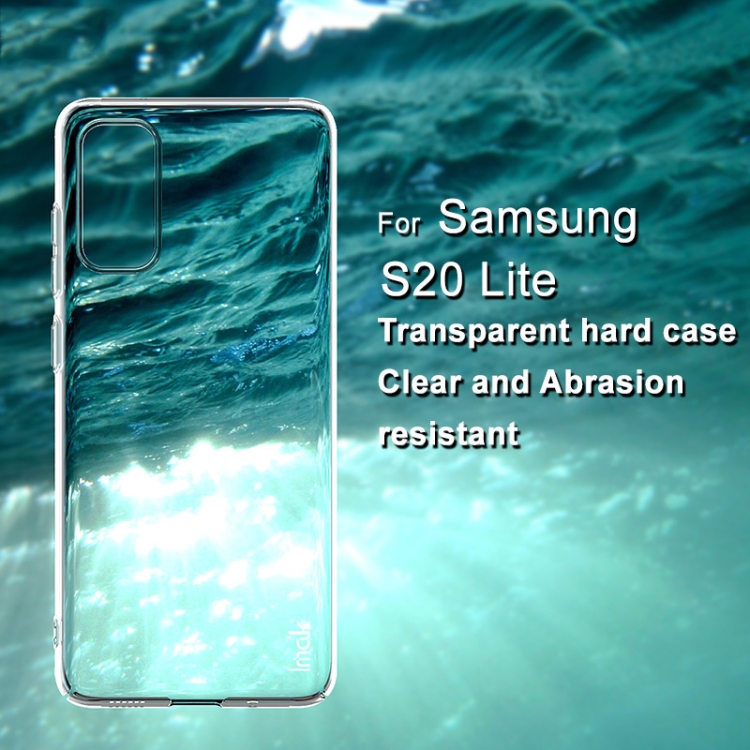 For Samsung Galaxy S20 FE IMAK Wing II Pro Series Wear-resisting Crystal Protective Case(Transparent) For Samsung Galaxy S20 FE IMAK Wing II Pro Series Wear-resisting Crystal Protective Case(Transparent)