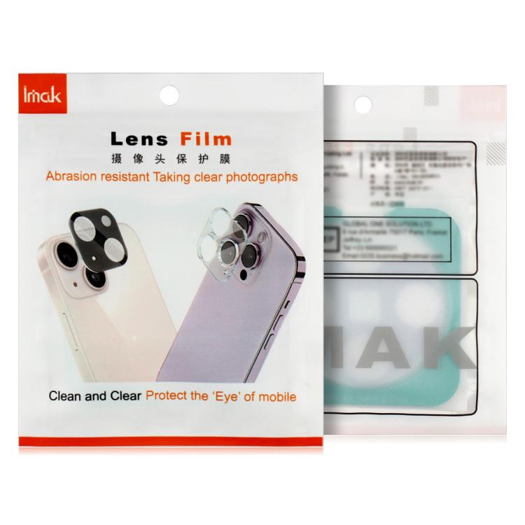 For vivo X Fold6 5G IMAK Black Version HD Glass Rear Camera Lens Film, Self-positioning Version