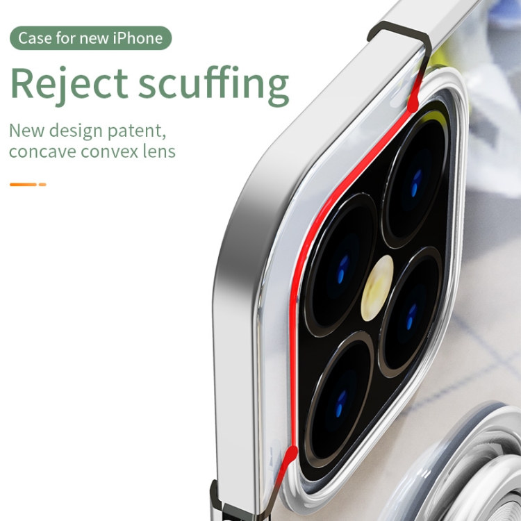 For iPhone 12 / 12 Pro All-inclusive Electroplating Silicone Case with Ring Holder(Silver) For iPhone 12 / 12 Pro All-inclusive Electroplating Silicone Case with Ring Holder(Silver)