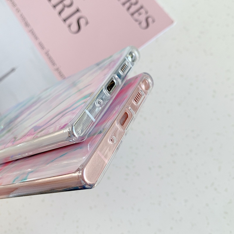 For Samsung Galaxy S20 FE Laser Marble Pattern TPU Protective Case(Purple Marble) For Samsung Galaxy S20 FE Laser Marble Pattern TPU Protective Case(Purple Marble)