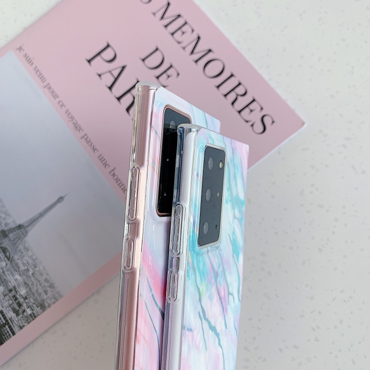 For Samsung Galaxy S20 FE Laser Marble Pattern TPU Protective Case(Purple Marble) For Samsung Galaxy S20 FE Laser Marble Pattern TPU Protective Case(Purple Marble)