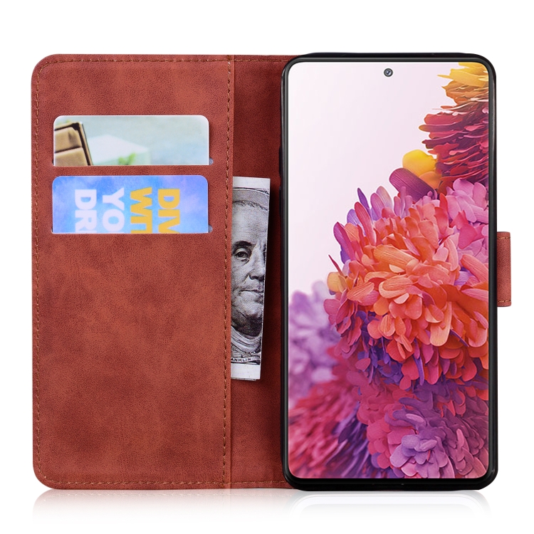 For Samsung Galaxy S20 FE / S20 FE 5G / S20 Lite Tiger Embossing Pattern Horizontal Flip Leather Case with Holder & Card Slots & Wallet(Brown) For Samsung Galaxy S20 FE / S20 FE 5G / S20 Lite Tiger Embossing Pattern Horizontal Flip Leather Case with Holder & Card Slots & Wallet(Brown)