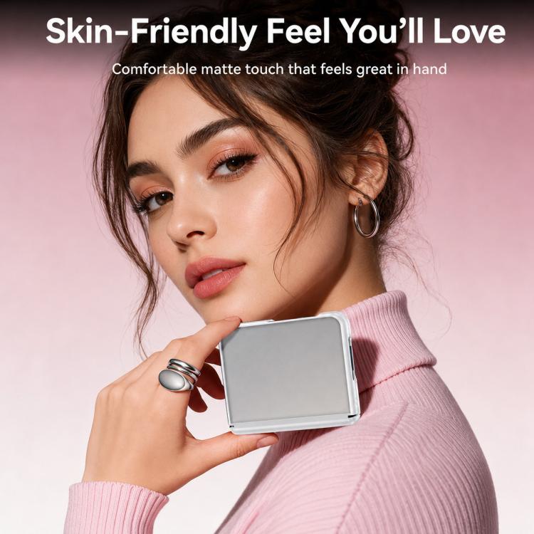 For Huawei Pura X Skin Feel Frosted Hinge Integrated Film Phone Case(Orange)