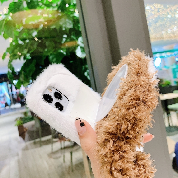 For iPhone 11 Pro Max Cool Dog Plush Protective Case For iPhone 11 Pro Max Cool Dog Plush Protective Case