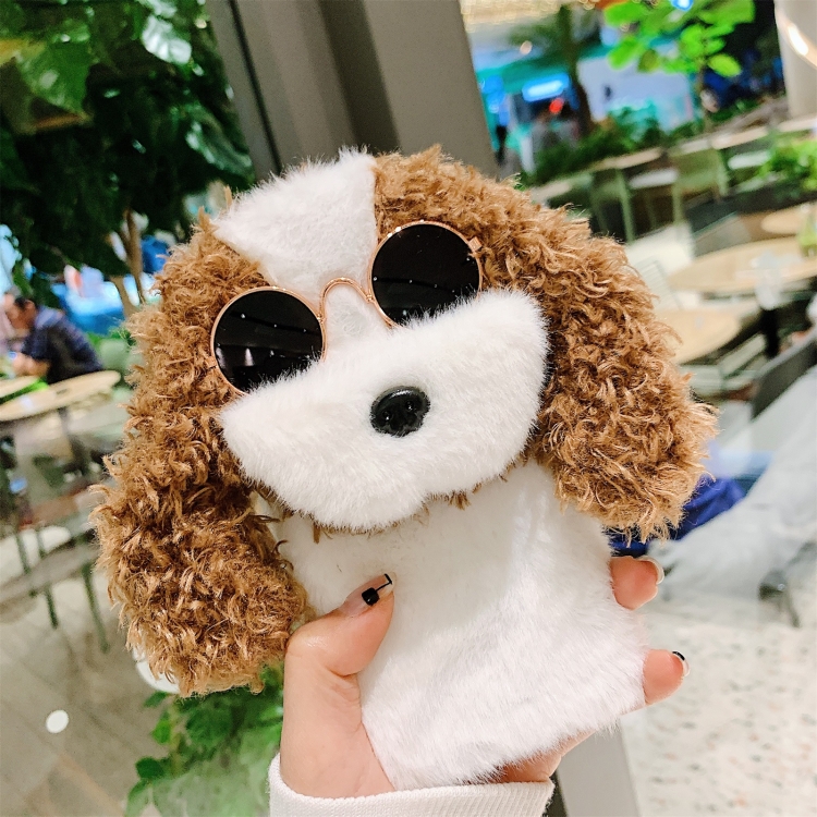 For iPhone 11 Pro Max Cool Dog Plush Protective Case For iPhone 11 Pro Max Cool Dog Plush Protective Case