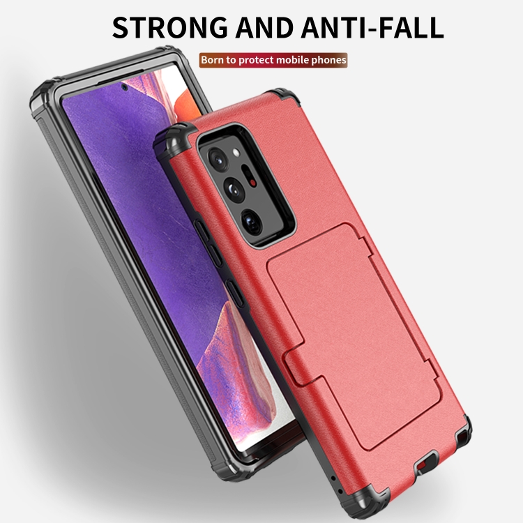 For Samsung Galaxy Note20 Dustproof Pressure-proof Shockproof PC + TPU Case with Card Slot & Mirror(White) For Samsung Galaxy Note20 Dustproof Pressure-proof Shockproof PC + TPU Case with Card Slot & Mirror(White)