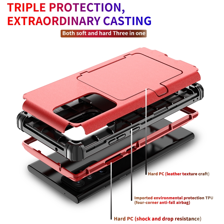 For Samsung Galaxy Note20 Dustproof Pressure-proof Shockproof PC + TPU Case with Card Slot & Mirror(White) For Samsung Galaxy Note20 Dustproof Pressure-proof Shockproof PC + TPU Case with Card Slot & Mirror(White)