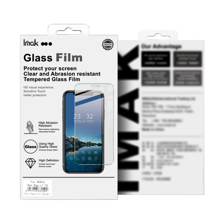 For OPPO Reno16 F 5G / Reno16 FS 5G imak H Series Tempered Glass Film, Support Fingerprint Unlocking