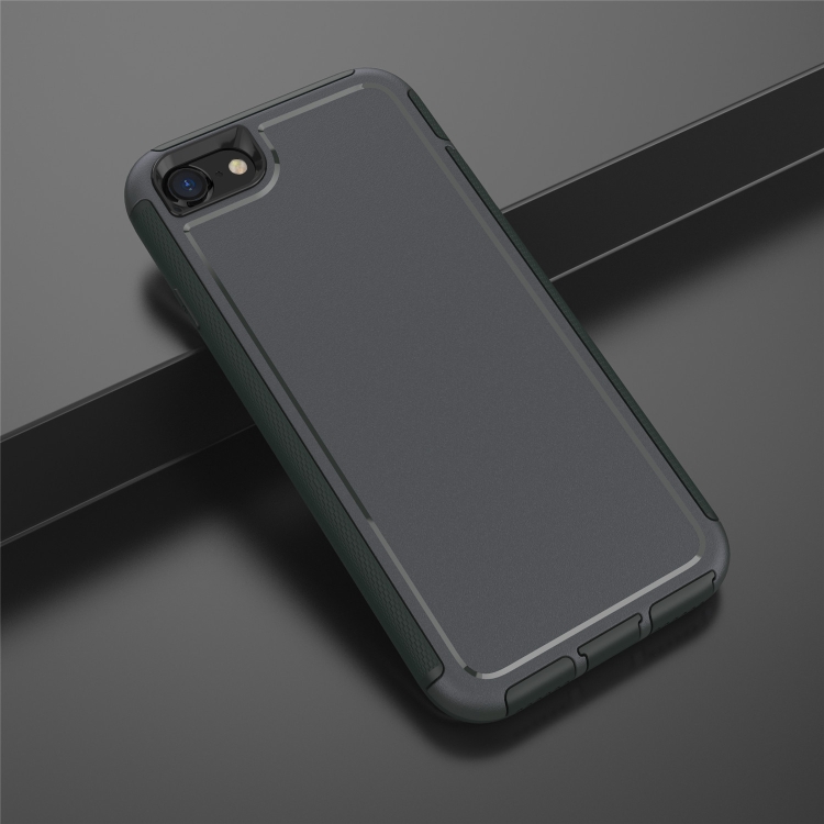 For iPhone SE 2022 / SE 2020 / 8 / 7 360 All-inclusive Shockproof Precise Hole PC + TPU Protective Case(Grey) For iPhone SE 2022 / SE 2020 / 8 / 7 360 All-inclusive Shockproof Precise Hole PC + TPU Protective Case(Grey)