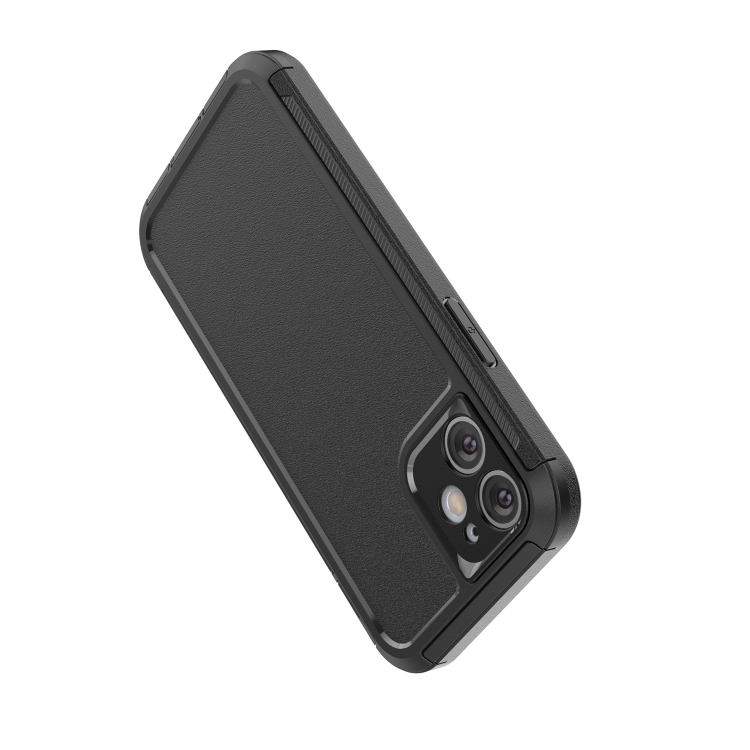 For iPhone 12 mini 360 All-inclusive Shockproof Precise Hole PC + TPU Protective Case (Rose Red)