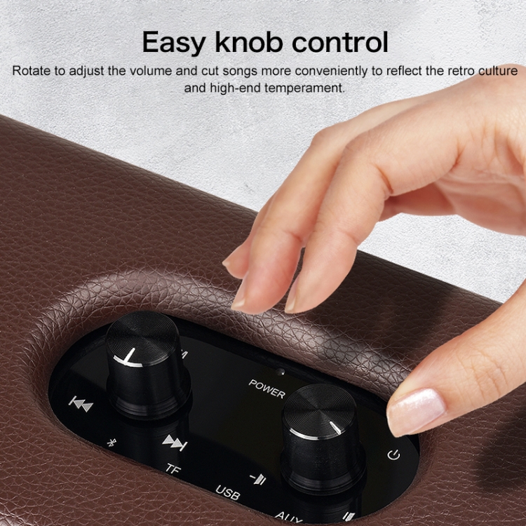 D30 Portable Subwoofer Wooden Bluetooth 4.2 Speaker, Support TF Card & 3.5mm AUX & U Disk Play(Black) D30 Portable Subwoofer Wooden Bluetooth 4.2 Speaker, Support TF Card & 3.5mm AUX & U Disk Play(Black)