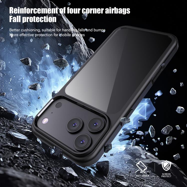 For iPhone 18 Pro iPAKY Bright Color Series Shockproof PC+TPU Phone Case(Orange)