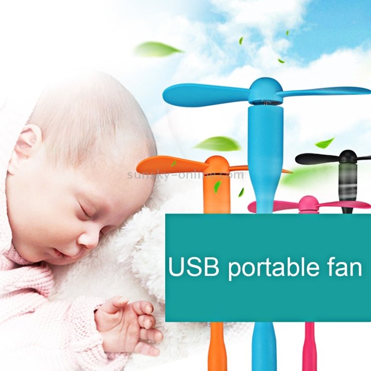 Fashion Micro USB Port Portable Fan with Two Leaves Fashion Micro USB Port Portable Fan with Two Leaves