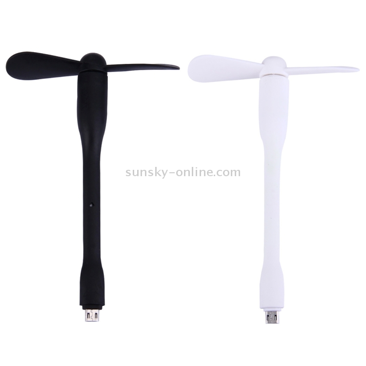 Fashion Micro USB Port Portable Fan with Two Leaves Fashion Micro USB Port Portable Fan with Two Leaves