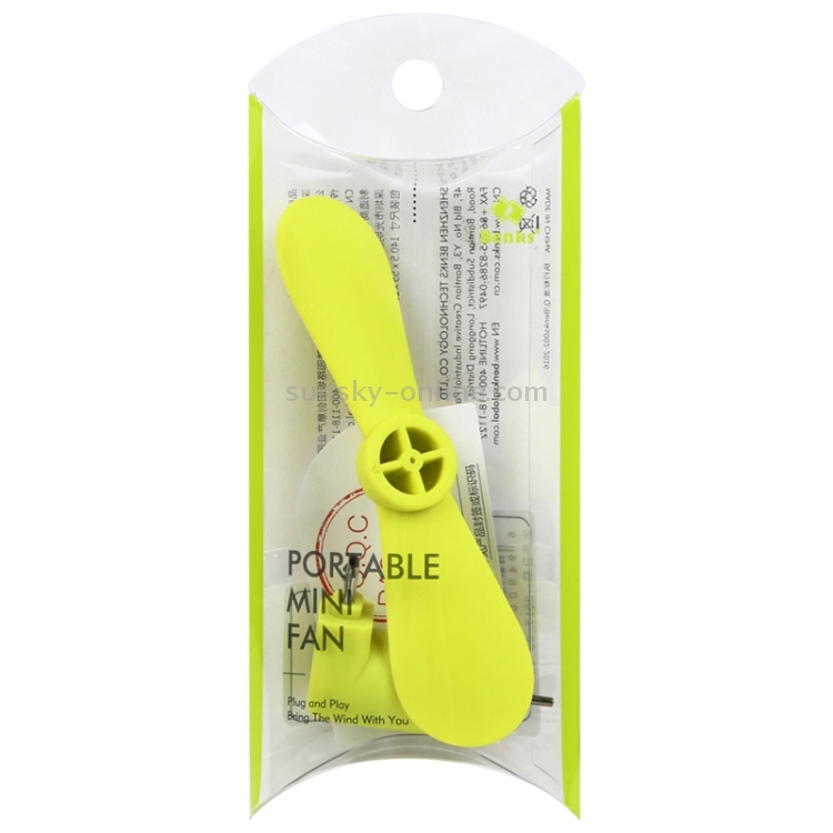 Benks Micro USB Ports Fashion Portable Mini Fan Benks Micro USB Ports Fashion Portable Mini Fan