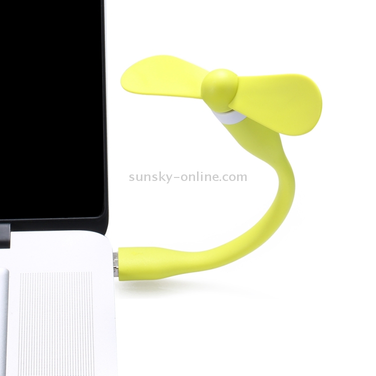 Benks USB + Micro USB Ports Fashion Portable Mini Fan Benks USB + Micro USB Ports Fashion Portable Mini Fan